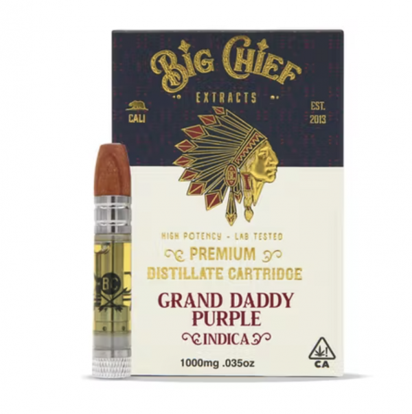 Buy Grand Daddy Purple Big Chief Carts Online