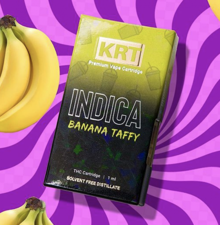 Buy Banana Taffy KRT Carts Online Carts Cartel