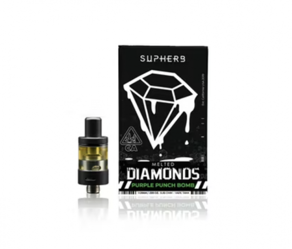 Buy Purple Punch Bomb Supherb Melted Diamonds Carts Online