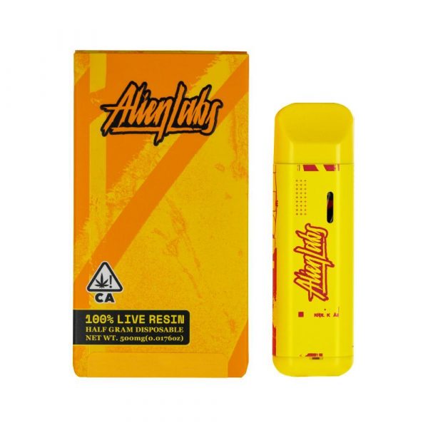 Buy Sunset Sherbert Alien Labs Disposable Vape Online