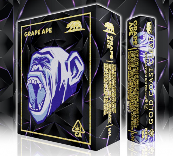 Buy Grape Ape Gold Coast Clear Carts Online
