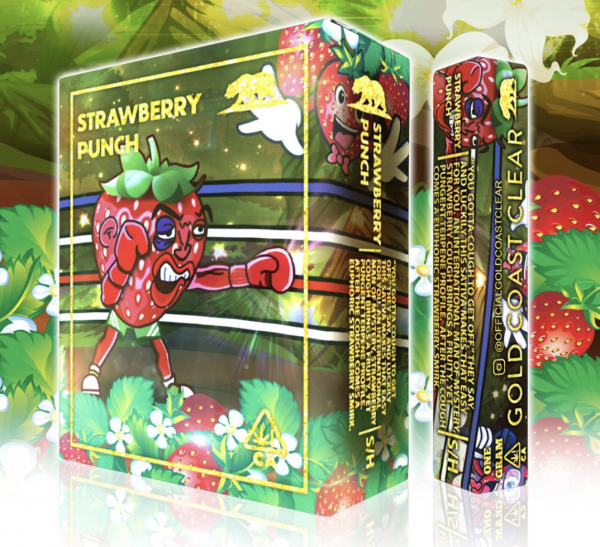 Buy Strawberry Punch Gold Coast Clear Carts Online