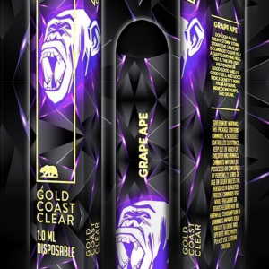 Buy Grape Ape Gold Coast Clear Disposable Online