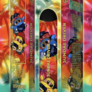 Buy Sundae Driver Gold Coast Clear Disposable Online