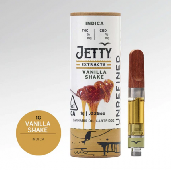 Buy Vanilla Shake Unrefined Live Resin Jetty Carts Online