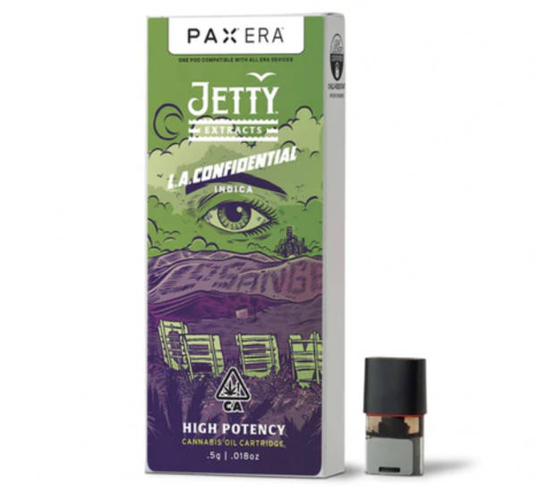 Buy Jetty Extracts LA Confidential High THC PAX Era Pod