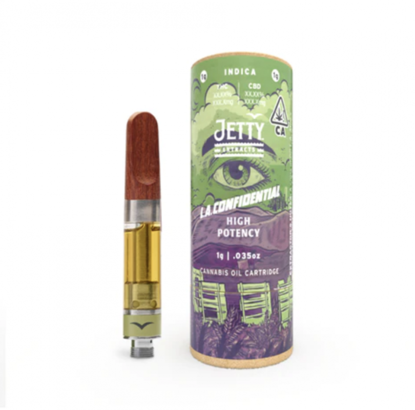 Buy LA Confidential High THC Jetty Carts Online