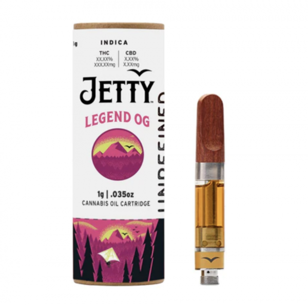 Buy Legend OG Unrefined Live Resin Jetty Carts Online