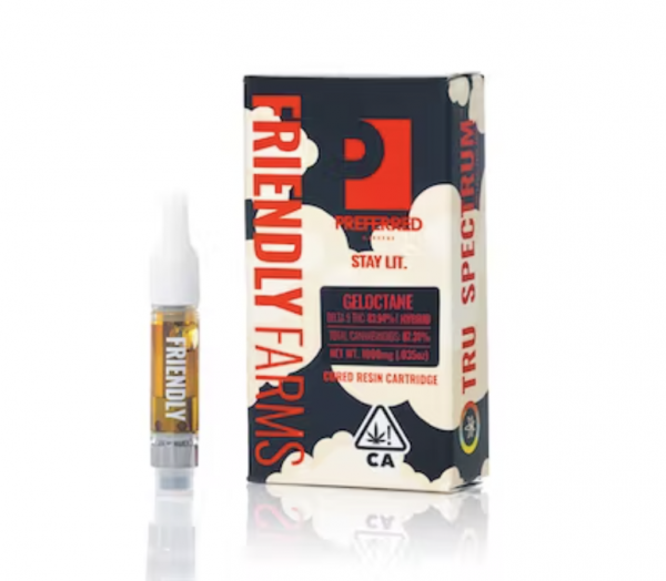 Buy Friendly Farms X Preferred Gardens Geloctane Cured Resin Carts Online