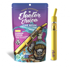 Buy Durban Poison Live Resin Jeeter Juice Disposable Straw Online