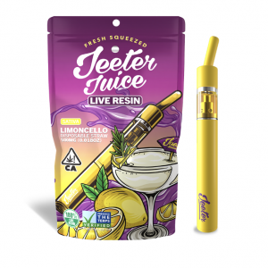 Buy Limoncello Live Resin Jeeter Juice Disposable Straw Online