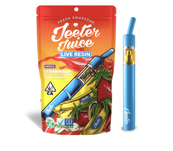 Buy Strawnana Live Resin Jeeter Juice Disposable Straw Online