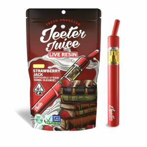 Buy Strawberry Jack Live Resin Jeeter Juice Disposable Straw Online