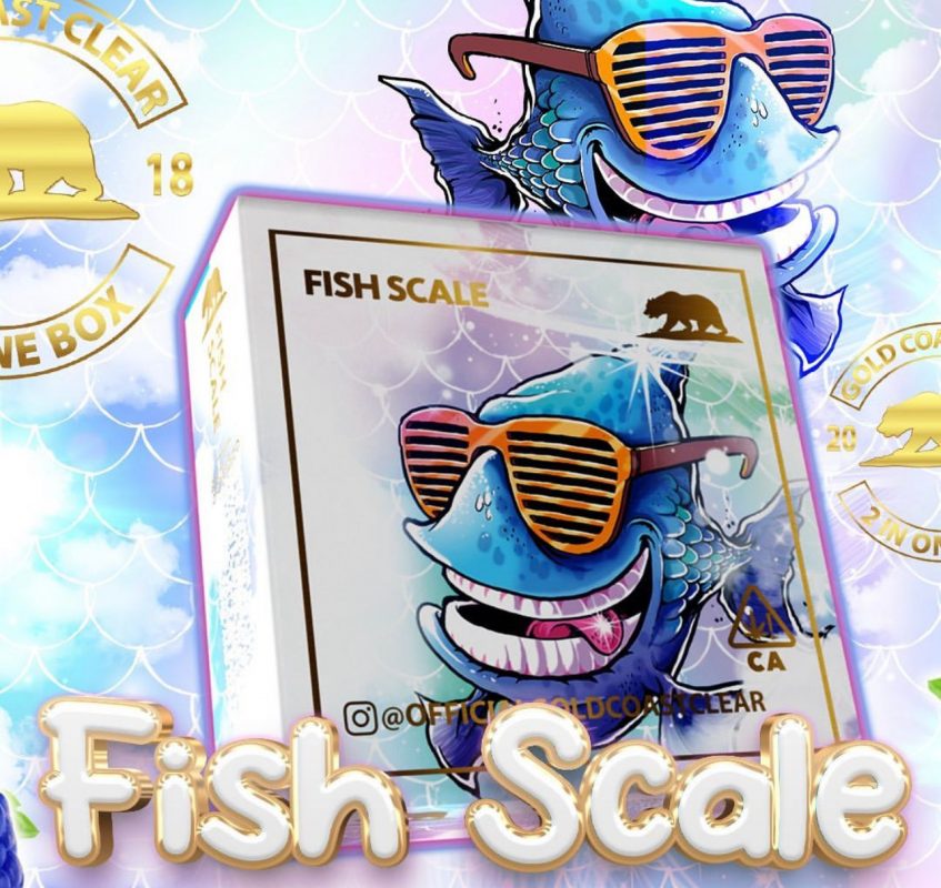 Buy Fish Scale Gold Coast Clear Carts Online Carts Cartel