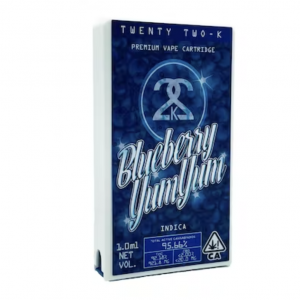 Buy Blueberry Yum Yum Twenty Two K Carts Online