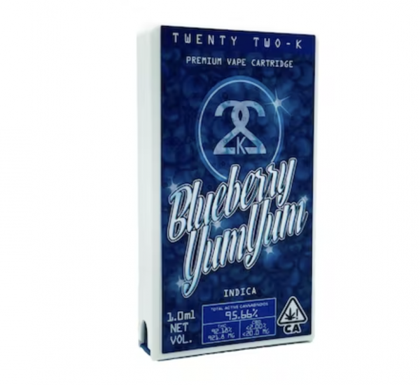 Buy Blueberry Yum Yum Twenty Two K Carts Online