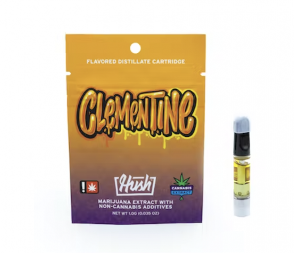 Buy Clementine Flavored Distillate Hush Carts Online