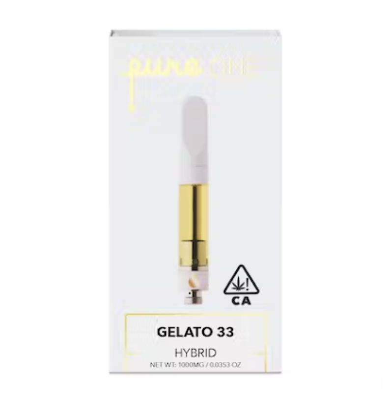 Buy Gelato 33 Pure One Carts Online - Carts Cartel