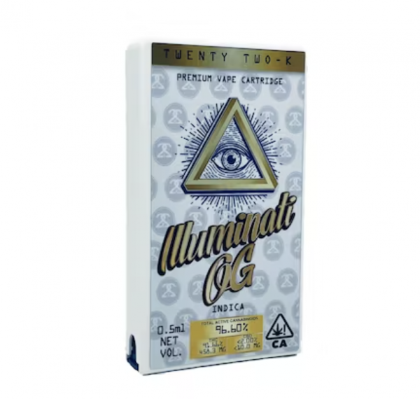 Buy Illuminati OG Twenty Two K Carts Online