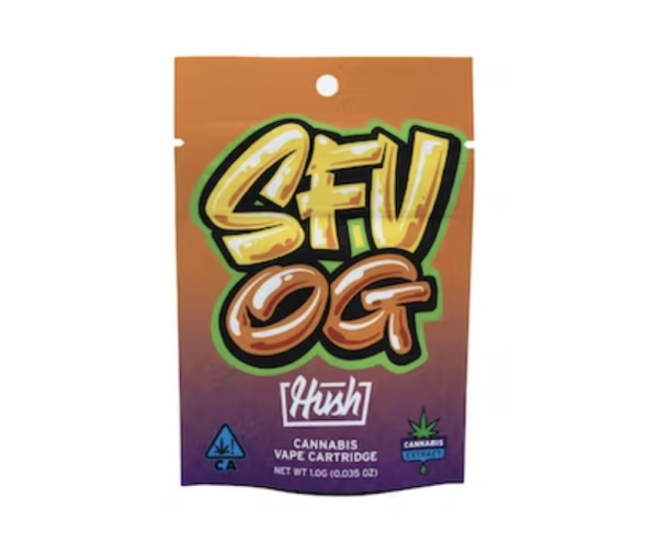 Buy SFV OG Flavored Distillate Hush Carts Online