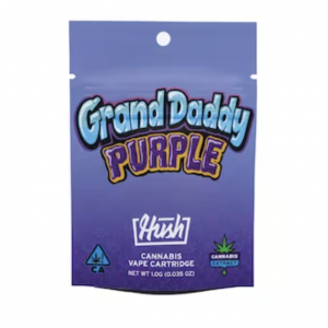 Buy Grand Daddy Purple Flavored Distillate Hush Carts Online
