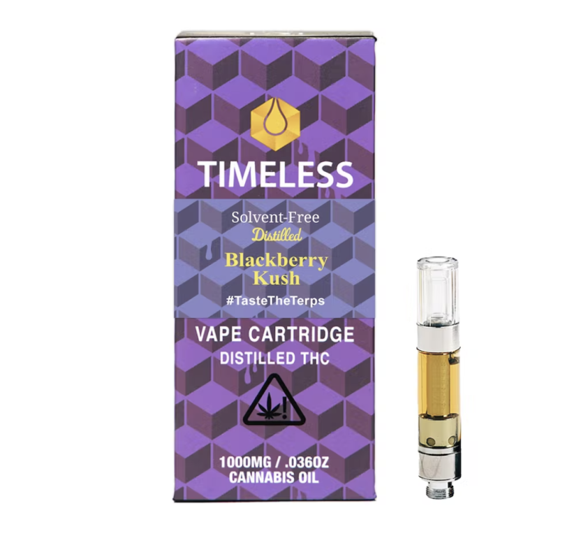 Buy Blackberry Kush Timeless Carts Online Carts Cartel