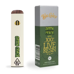 Buy Big Chief Green Crack Live Resin Disposable Online