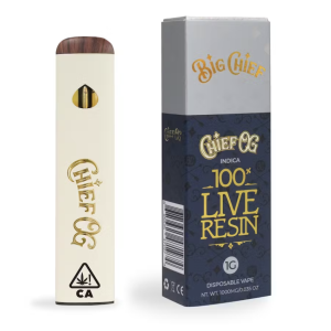 Buy Big Chief Chief OG Live Resin Disposable Online