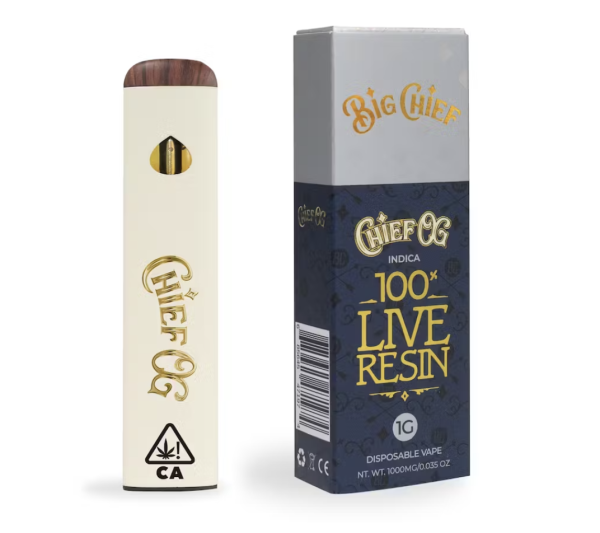 Buy Big Chief Chief OG Live Resin Disposable Online