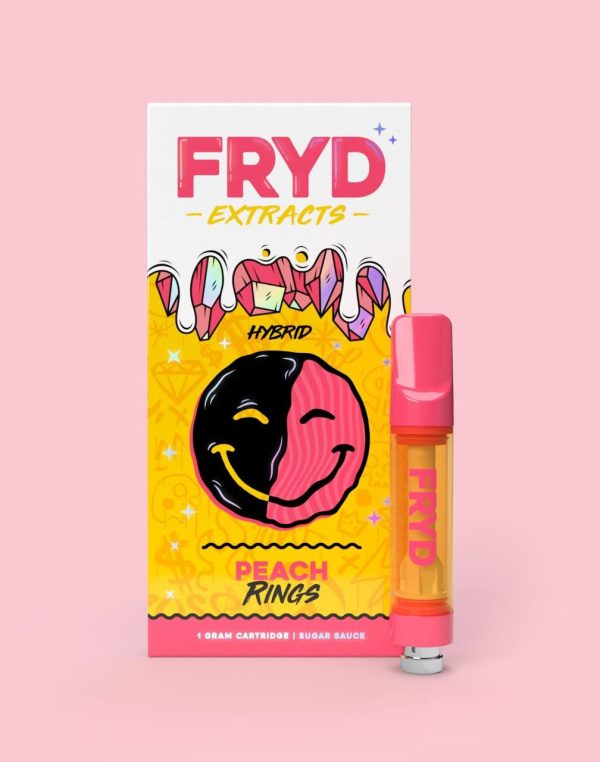 Fryd Extracts Live Resin Peach Rings 1G Carts for Sale Online