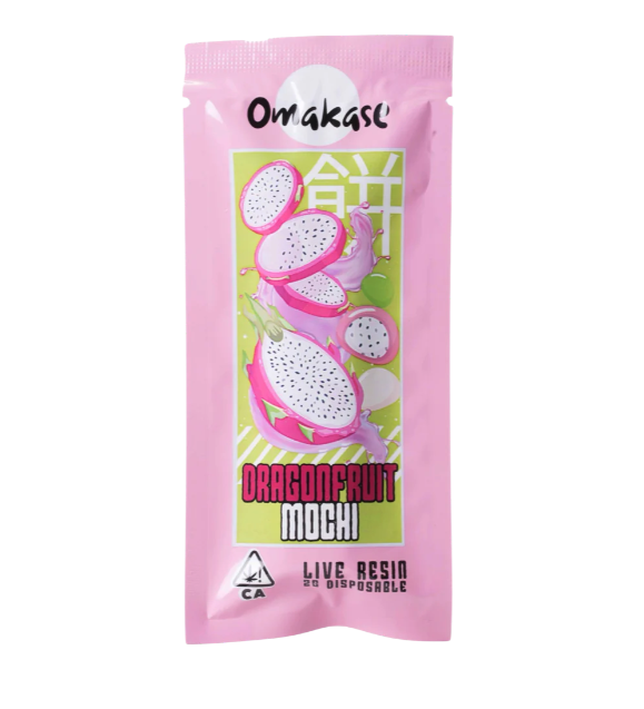 Order Omakase Dragonfruit Mochi 2g Live Resin Disposable Vape Online