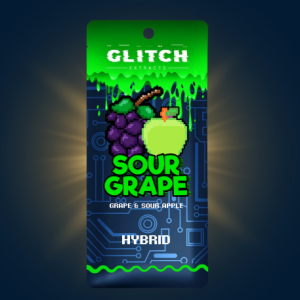 Glitch Extracts Sour Grape 4G Dual Tank Disposable