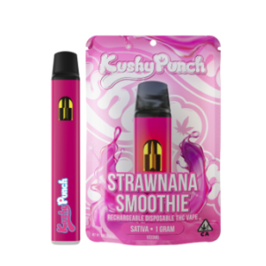 Kushy Punch Strawnana Smoothie Disposable