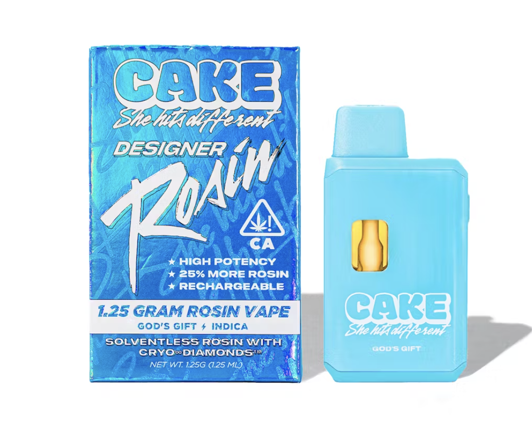 Designer Rosin by CAKE She Hits Different God's Gift Designer Rosin by CAKE She Hits Different God's Gift