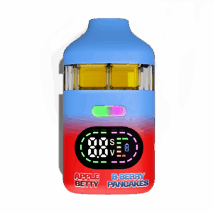 Gold Coast Clear Flavor Flip 2g Dual Tank Disposable Apple Betty & B-Berry Pancakes