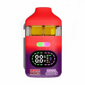 Gold Coast Clear Flavor Flip 2g Disposable Death Notes & Royal Grapes