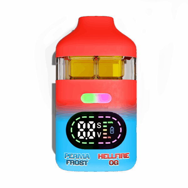 Gold Coast Clear Perma Frost & Hellfire OG Flavor Flip 2G Disposable