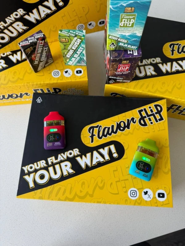 Best Gold Coast Clear Flavor Flip Disposable 2g Vape Flavors